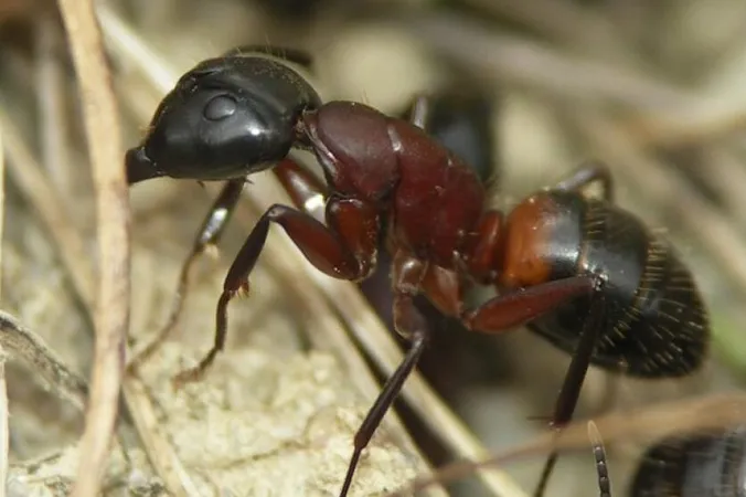 Camponotus ligniperda worker