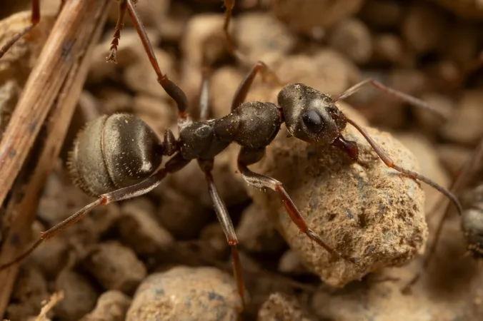 Formica cinerea worker